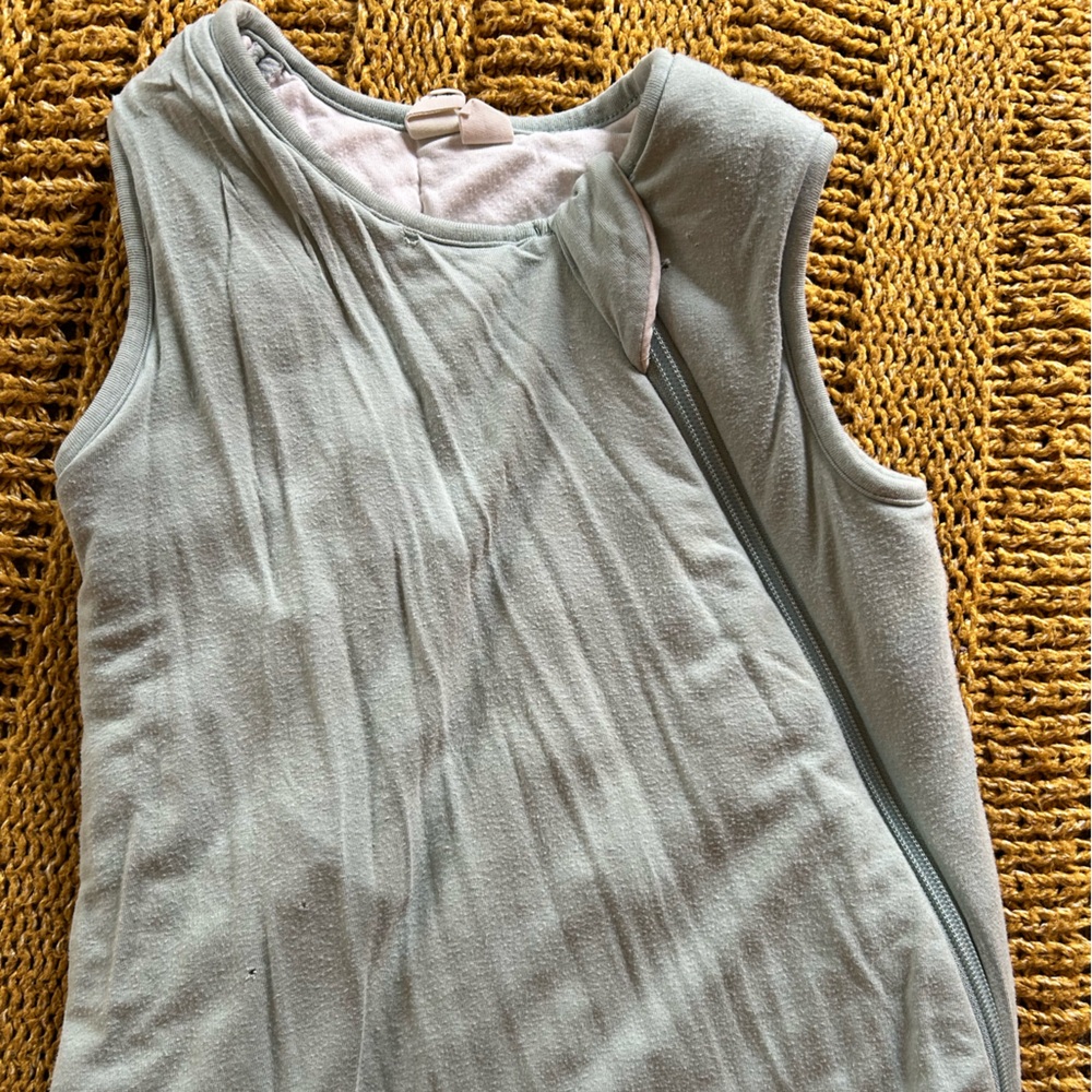 Kyte Baby sage green sleep sack